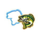 Bass Green 1 Cookie Cutter | Stamp | Stencil - SHARP EDGES - FAST Shipping - Choose Your Own Size! #1 Cookie Cutter Lady LITTLE - 3 Inches (7.62cm) Cookie Cutter ONLY (Outline) 