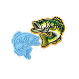Bass Green 1 Cookie Cutter | Stamp | Stencil - SHARP EDGES - FAST Shipping - Choose Your Own Size! #1 Cookie Cutter Lady LITTLE - 3 Inches (7.62cm) Stamp ONLY 