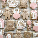 Bear Body Cookie Cutter | Stamp | Stencil #1 Wedding / Baby / V Day Cookie Cutter Lady 