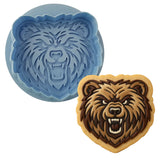 Bears 1a Cookie Cutter | Stamp | Stencil - SHARP EDGES - FAST Shipping - Choose Your Own Size! #1 Cookie Cutter Lady LITTLE - 3 Inches (7.62cm) **BUNDLE** Cutter + Debosser 