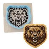 Bears 1a Cookie Cutter | Stamp | Stencil - SHARP EDGES - FAST Shipping - Choose Your Own Size! #1 Cookie Cutter Lady LITTLE - 3 Inches (7.62cm) **BUNDLE** Cutter + Stencil 