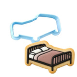 Bed Cookie Cutter | Stamp | Stencil #1 Bachelorette & Bachelor Cookie Cutter Lady MINI - 2 Inches (5cm) Cookie Cutter ONLY (Outline) 
