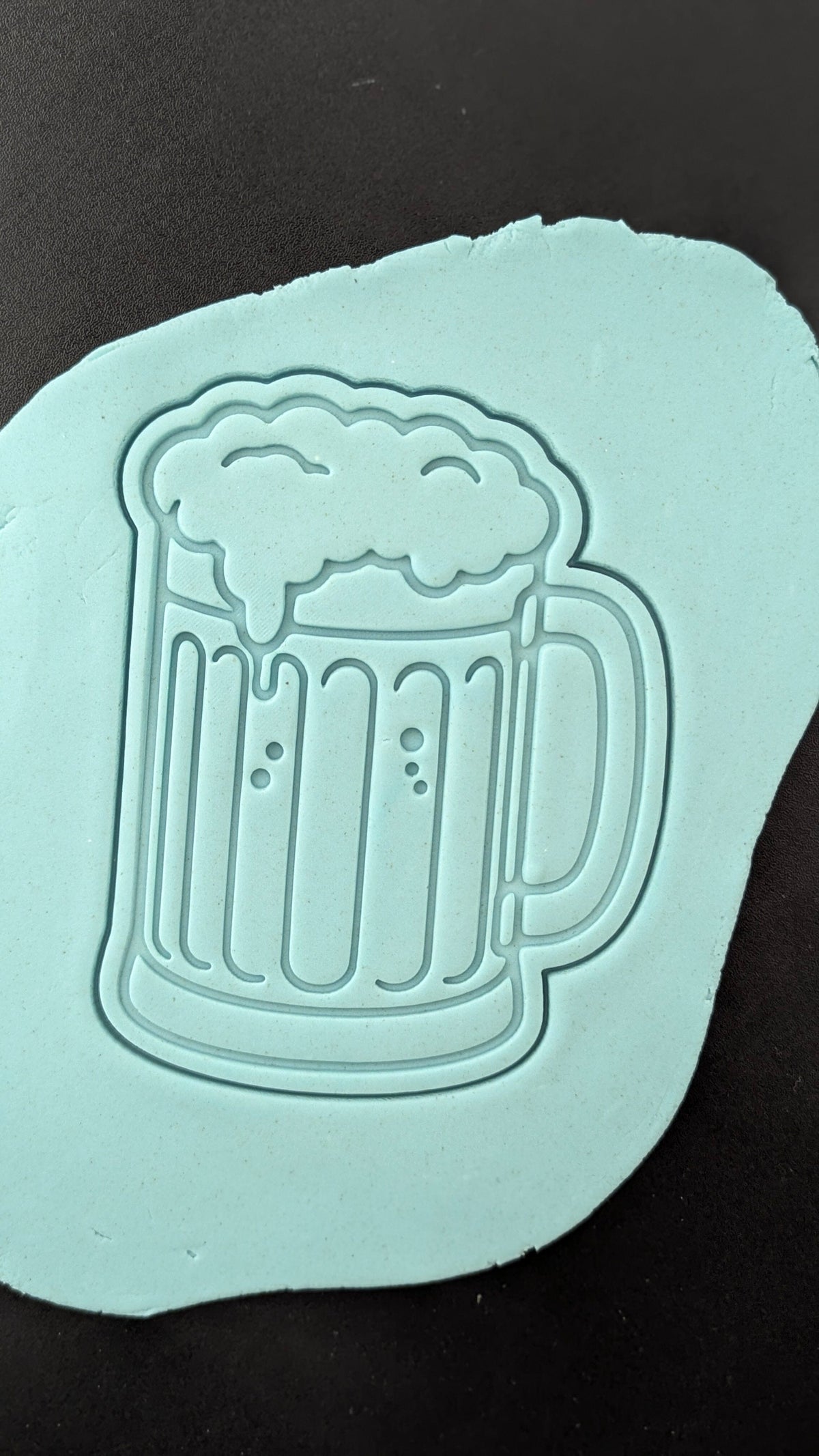 Beer Mug Cookie Cutter | Stamp | Stencil | Debosser #1a Cookie Cutter Lady 