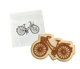 Bicycle Cookie Cutter | Stamp | Stencil #1 Easter / Spring / Flower Cookie Cutter Lady 2 Inch Small Cupcake Stencil Only No