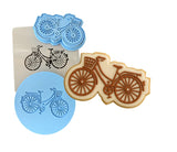 Bicycle Cookie Cutter | Stamp | Stencil #1 Easter / Spring / Flower Cookie Cutter Lady 