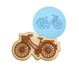 Bicycle Cookie Cutter | Stamp | Stencil #1 Easter / Spring / Flower Cookie Cutter Lady 