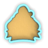 a cookie cutter shaped like a house