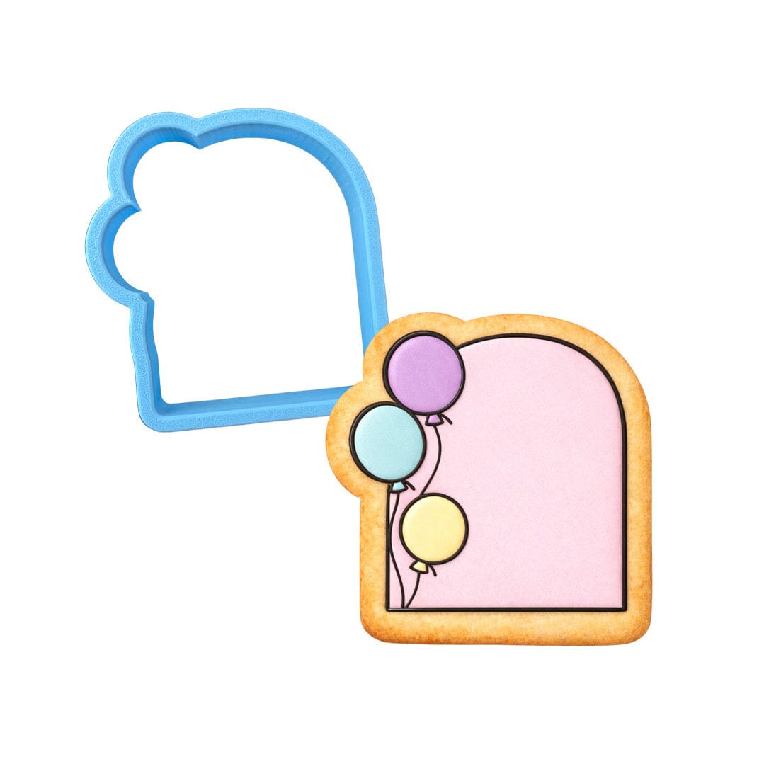 Birthday Balloon Arch 1 Cookie Cutter | Stamp | Stencil - SHARP EDGES - FAST Shipping - Choose Your Own Size! #1 Cookie Cutter Lady LITTLE - 3 Inches (7.62cm) Cookie Cutter ONLY (Outline) 