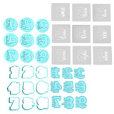 Birthday Number Sideways Cookie Cutter | Stamp | Stencil | Debosser Set. Any Size. Any Style. birthday Cookie Cutter Lady MINI - 2 Inches (5cm) **FULL SET BUNDLE** Cutter + Stamp + Stencil + Debosser Set **BEST DEAL** 