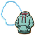 Blue Hoodie Cookie Cutter | Stamp | Stencil - SHARP EDGES - FAST Shipping - Choose Your Own Size! #1 Cookie Cutter Lady LITTLE - 3 Inches (7.62cm) Cookie Cutter ONLY (Outline) 