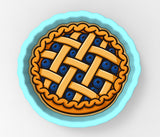 Blueberry Pie 1 Cookie Cutter | Stamp | Stencil - SHARP EDGES - FAST Shipping - Choose Your Own Size! #1