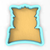 a cookie cutter shaped like the shape of a pillow