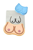 Boobs Cookie Cutter | Stamp | Stencil #5 Bachelorette & Bachelor Cookie Cutter Lady 