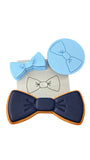 Bow Tie Cookie Cutter Detailed #1 Wedding / Baby / V Day Cookie Cutter Lady MINI - 2 Inches (5cm) **FULL SET BUNDLE** Cutter + Stamp + Stencil + Debosser **BEST DEAL** 