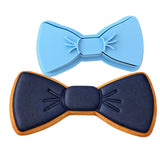 Bow Tie Cookie Cutter Detailed #1 Wedding / Baby / V Day Cookie Cutter Lady MINI - 2 Inches (5cm) **BUNDLE** Cutter + Stamp 