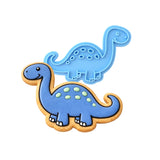 Brontosaurus Dinosaur Cute Cookie Cutter | Stamp | Stencil #1 Animals & Dinosaurs Cookie Cutter Lady MINI - 2 Inches (5cm) Stamp ONLY 