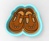 Brown Clog Sandals Cookie Cutter | Stamp | Stencil - SHARP EDGES - FAST Shipping - Choose Your Own Size! #1
