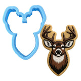 Buck Mounted Cookie Cutter | Stamp | Stencil - SHARP EDGES - FAST Shipping - Choose Your Own Size! #1 Cookie Cutter Lady LITTLE - 3 Inches (7.62cm) Cookie Cutter ONLY (Outline) 