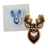 Buck Mounted Cookie Cutter | Stamp | Stencil - SHARP EDGES - FAST Shipping - Choose Your Own Size! #1 Cookie Cutter Lady LITTLE - 3 Inches (7.62cm) **BUNDLE** Cutter + Stencil 