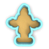 a cookie cutter shaped like a teddy bear