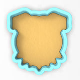 a cookie cutter shaped like a map of the united states