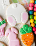 Bunny Butt Cookie Cutter | Stamp | Stencil #1 Easter / Spring / Flower Cookie Cutter Lady 
