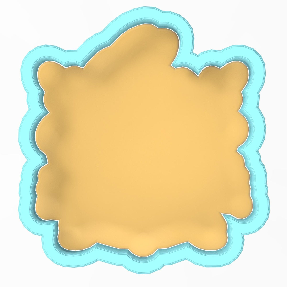 a picture of a piece of paper with a blue border