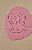 Bunny Hiding in Hole Cookie Cutter | Stamp | Stencil #1 Easter / Spring / Flower Cookie Cutter Lady 