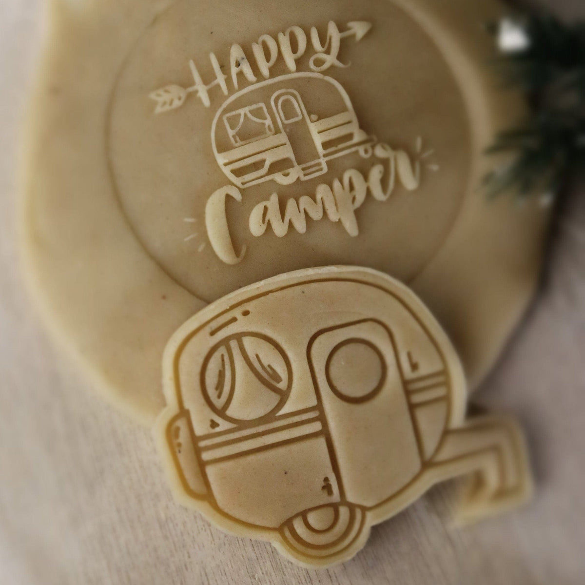 Camper Cookie Cutter | Stamp | Stencil #1 Boys/ Army / Outdoorsman Cookie Cutter Lady 