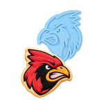 Cardinal Head Cookie Cutter | Stamp | Stencil #2 Animals & Dinosaurs Cookie Cutter Lady MINI - 2 Inches (5cm) Stamp ONLY 