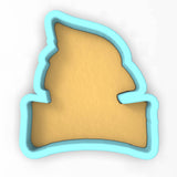 a cookie cutter shaped like the shape of a tree