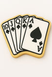 Cards Royal Flush Spades Cookie Cutter | Stamp | Stencil #1