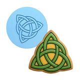 Celtic Trinity Knot Cookie Cutter | Stamp | Stencil St Pats / July 4th Cookie Cutter Lady 