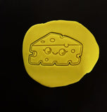 Cheese Smiling Cookie Cutter | Stamp | Stencil - SHARP EDGES - FAST Shipping - Choose Your Own Size! #1 Cookie Cutter Lady 
