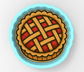 Cherry Pie 1 Cookie Cutter | Stamp | Stencil - SHARP EDGES - FAST Shipping - Choose Your Own Size! #1