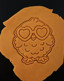 Chick Baby Wearing Glasses Cookie Cutter | Stamp | Stencil - SHARP EDGES - FAST Shipping - Choose Your Own Size! #1 Cookie Cutter Lady 