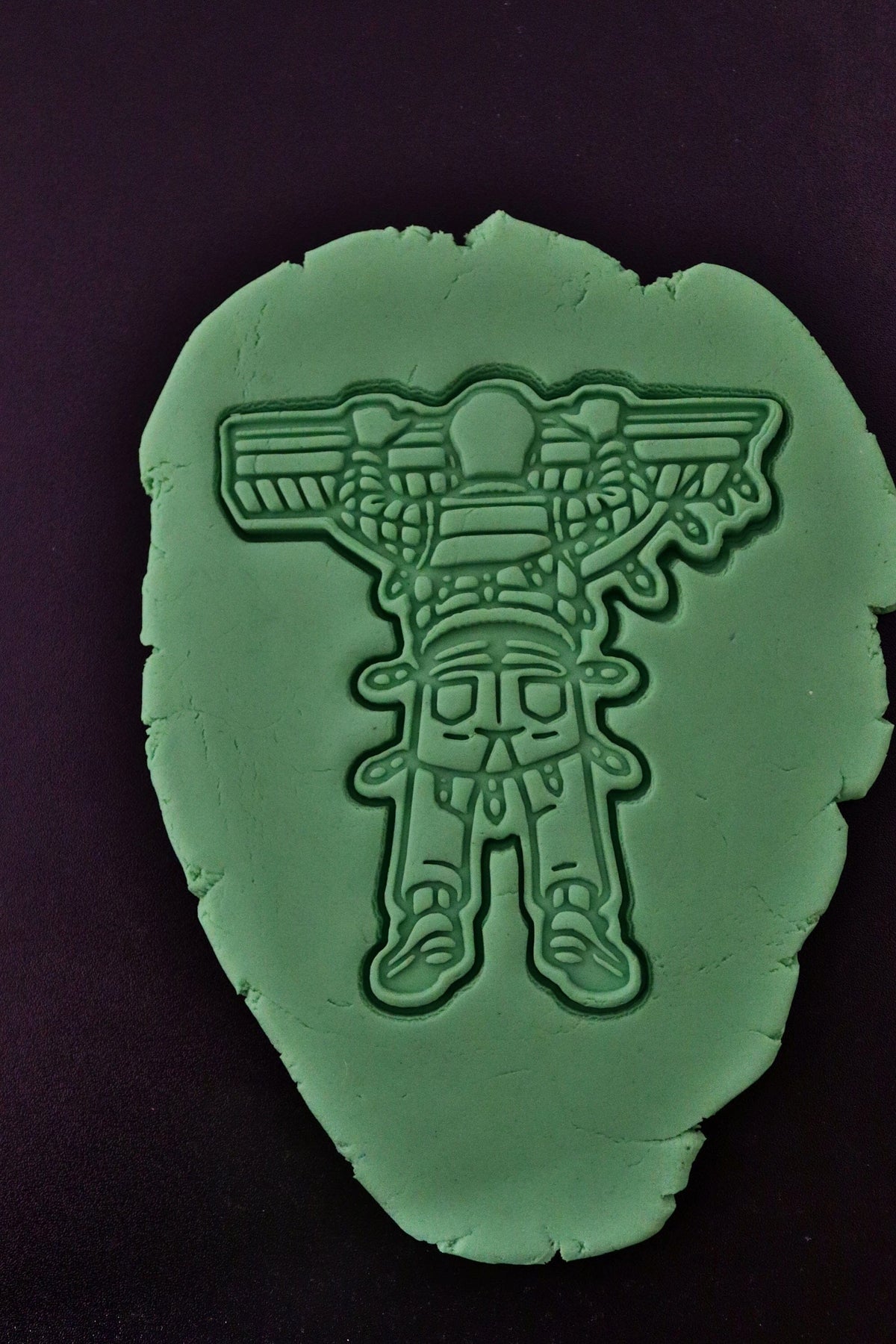 Christmas Clark Hanging from Gutters Cookie Cutter | Stamp | Stencil - SHARP EDGES - FAST Shipping - Choose Your Own Size! #1 Cookie Cutter Lady 