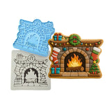 Christmas Mantle Fireplace Stockings Cookie Cutter | Stamp | Stencil - SHARP EDGES - FAST Shipping - Choose Your Own Size! #1 Cookie Cutter Lady LITTLE - 3 Inches (7.62cm) **BUNDLE** Cutter + Stamp + Stencil 