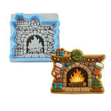 Christmas Mantle Fireplace Stockings Cookie Cutter | Stamp | Stencil - SHARP EDGES - FAST Shipping - Choose Your Own Size! #1 Cookie Cutter Lady LITTLE - 3 Inches (7.62cm) **BUNDLE** Cutter + Stencil 