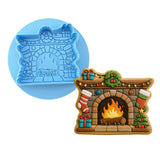 Christmas Mantle Fireplace Stockings Cookie Cutter | Stamp | Stencil - SHARP EDGES - FAST Shipping - Choose Your Own Size! #1 Cookie Cutter Lady LITTLE - 3 Inches (7.62cm) **BUNDLE** Cutter + Debosser 