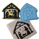 Christmas Nativity Cookie Debosser | Cookie Cutter | Stencil #2 Cookie Cutters Cookie Cutter Lady 