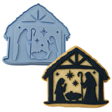Christmas Nativity Cookie Debosser | Cookie Cutter | Stencil #2 Cookie Cutters Cookie Cutter Lady 