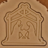 Christmas Nativity Scene Cookie Cutter | Stamp | Stencil #1 Xmas / Winter / NYE Cookie Cutter Lady 
