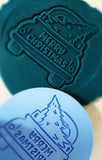 Christmas Truck with Tree Cookie Cutter | Stamp | Stencil #2 Xmas / Winter / NYE Cookie Cutter Lady 