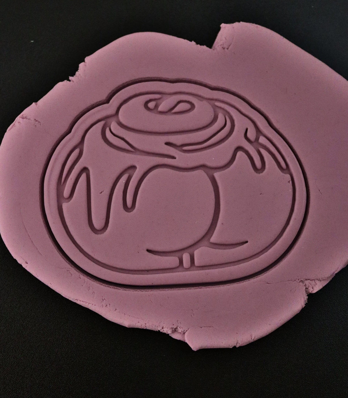 Cinnamon Roll Buns Cookie Cutter | Stamp | Stencil #2 Funny / Adult Cookie Cutter Lady 