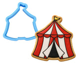 Circus Tent Cookie Cutter | Stamp | Stencil - SHARP EDGES - FAST Shipping - Choose Your Own Size! #1 Cookie Cutter Lady LITTLE - 3 Inches (7.62cm) Cookie Cutter ONLY (Outline) 