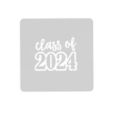 Class of 2024 Cookie Cutter | Stamp | Stencil #2C Wedding / Baby / V Day Cookie Cutter Lady MINI - 2 Inches (5cm) Stencil ONLY 