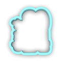 Class of 2024 Cookie Cutter | Stamp | Stencil #B Wedding / Baby / V Day Cookie Cutter Lady MINI - 2 Inches (5cm) Cookie Cutter ONLY (Outline) 