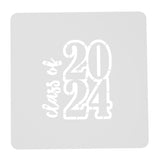Class of 2024 Cookie Cutter | Stamp | Stencil #B Wedding / Baby / V Day Cookie Cutter Lady MINI - 2 Inches (5cm) Stencil ONLY 