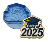 Class of 2025 Bubble Cookie Cutter | Stamp | Stencil - SHARP EDGES - FAST Shipping - Choose Your Own Size! #1